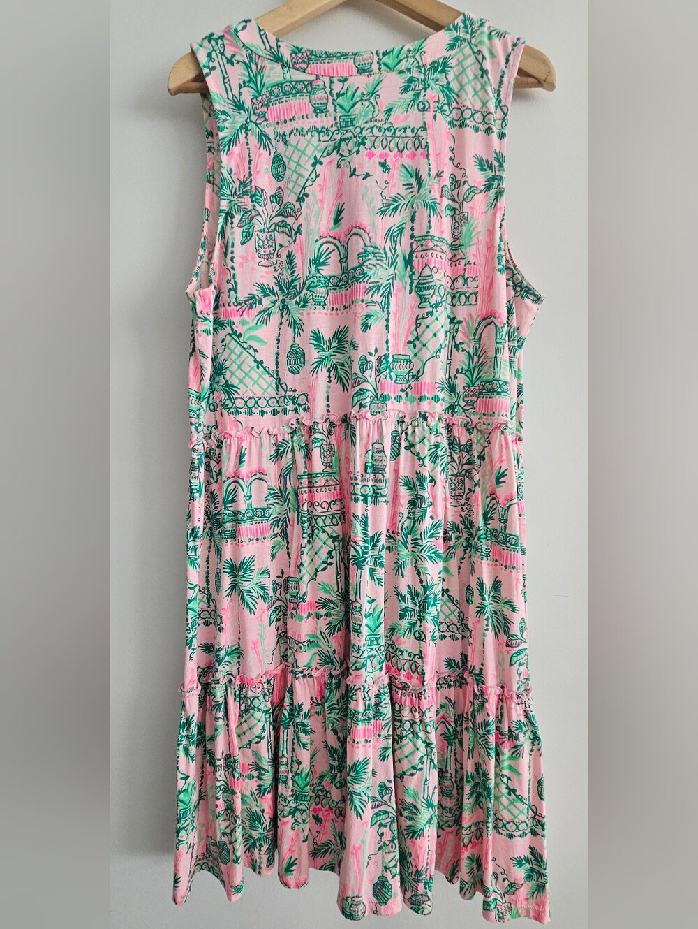 Lilly Pulitzer Lorina Swing Dress Size XL Mandevilla Baby Always Worth It